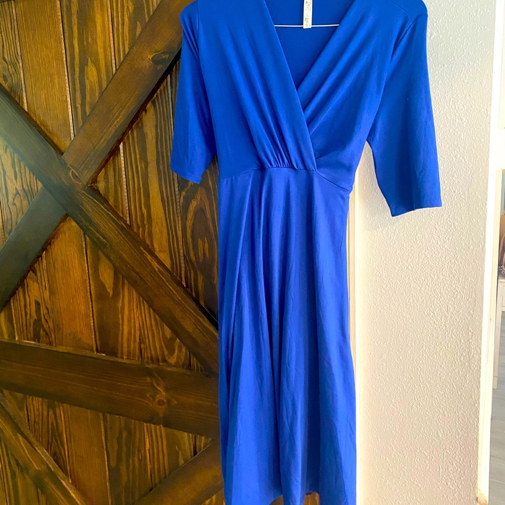 Maternity Royal Blue dress 🤰🏼